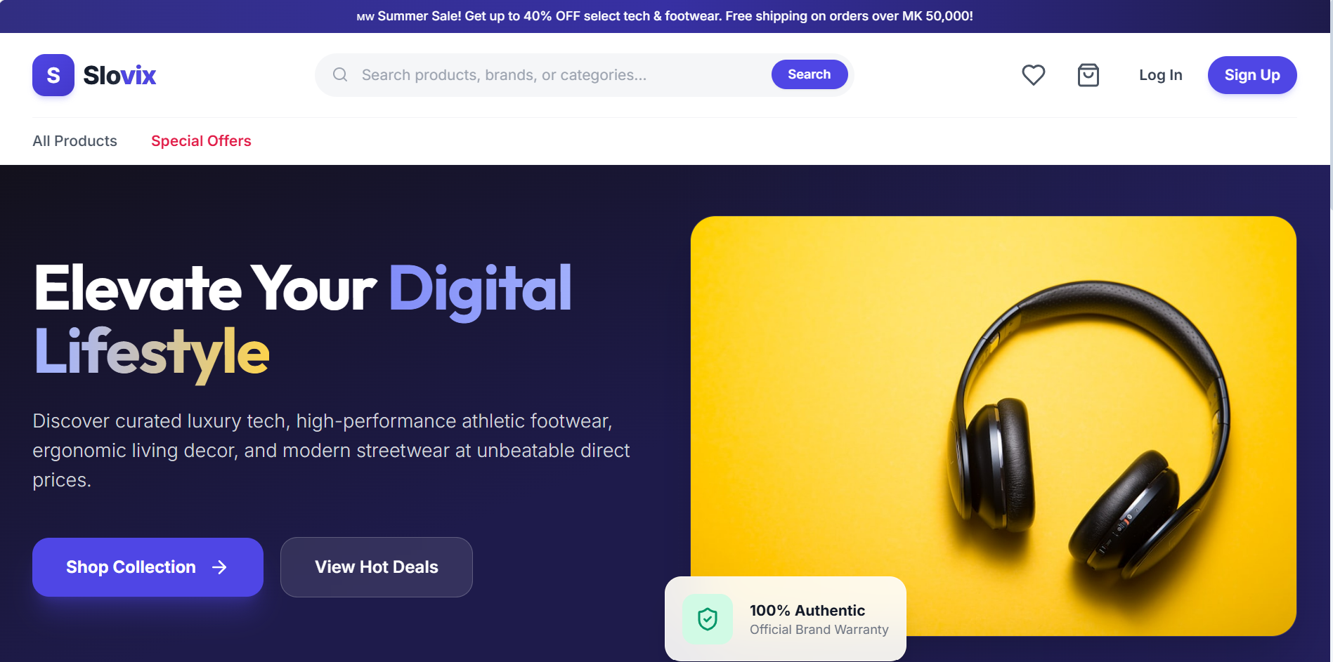 Slovix Web Platform